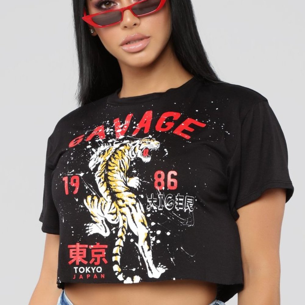 3 for $15 Eye Of The Tiger Tee - Black